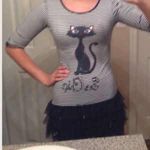 Striped Top! Meow! 🐱🐈