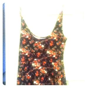 Black floral dress from Sparkle and Fade