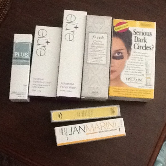 Face creams and face washes