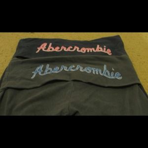 Abercrombie yoga crops