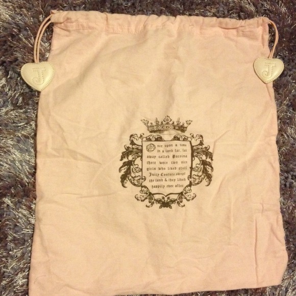 🚫SOLD/Bundled🚫 Juicy Couture Dust Bag