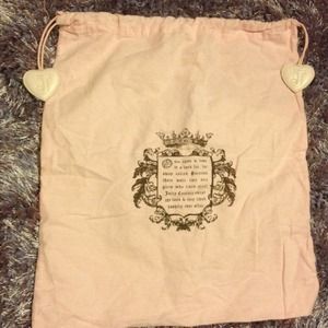 🚫SOLD/Bundled🚫 Juicy Couture Dust Bag
