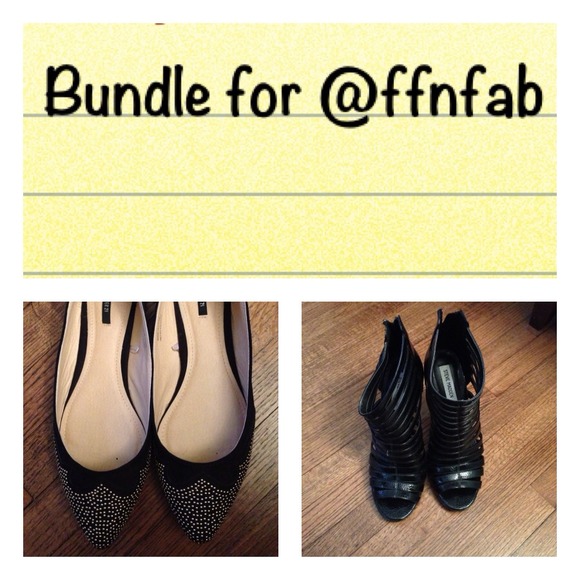 ❌RESERVED❌Steve Madden heels  & Forever 21  Flats