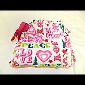 Fuzzy Christmas Pajama Pants