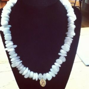 Breast cancer support necklace