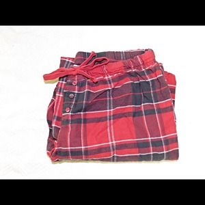 Pink Plaid Pajama Pants