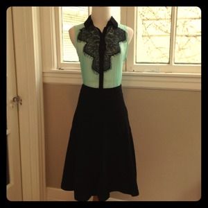 New H&M Black Wool Skirt, Fits Sizes 0-2