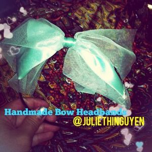 Handmade Bow Headband