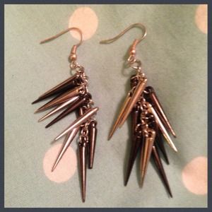 Rocker Spike Earrings