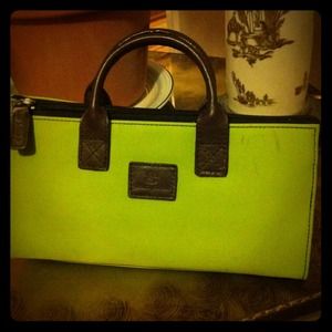 Glenroyal chic lime green handbag!