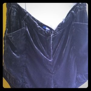 ASOS Curve Velvet Shorts