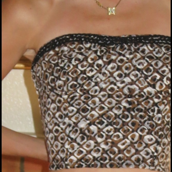 ✨HOST PICK✨Animal Print Cropped Bodice Bandeau Top - Picture 2 of 4