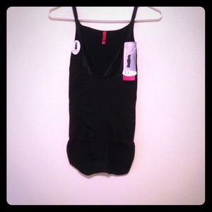 Spanx open bust bodysuit