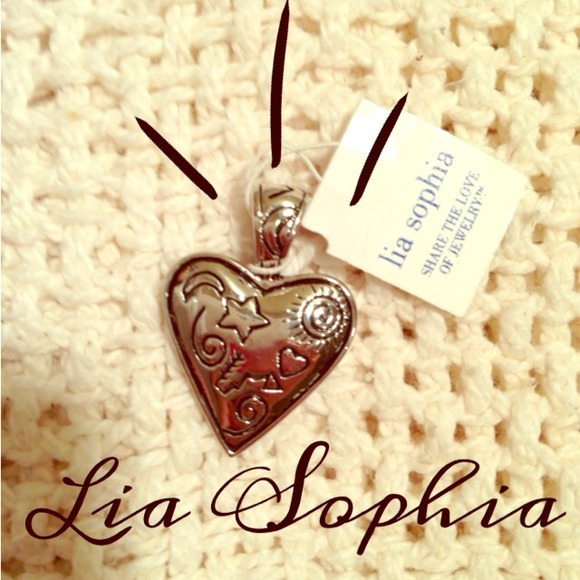 Lia Sophia Heart Charm