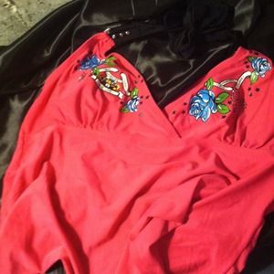 Torrid plus size 3 22/24 tankini top