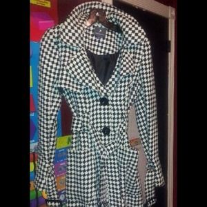 Checkered blazer