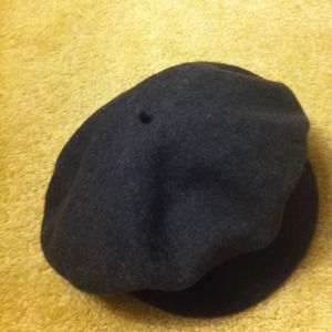ALMAR CREATION DARK GREY BERET WITH BILL