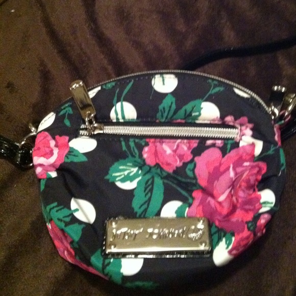Betsey Johnson polka dot crossbody