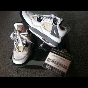 GS Jordans White Cement 4