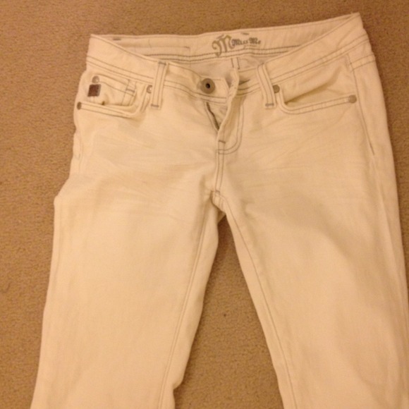 White jeans