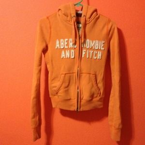 Orange A&F Hoodie