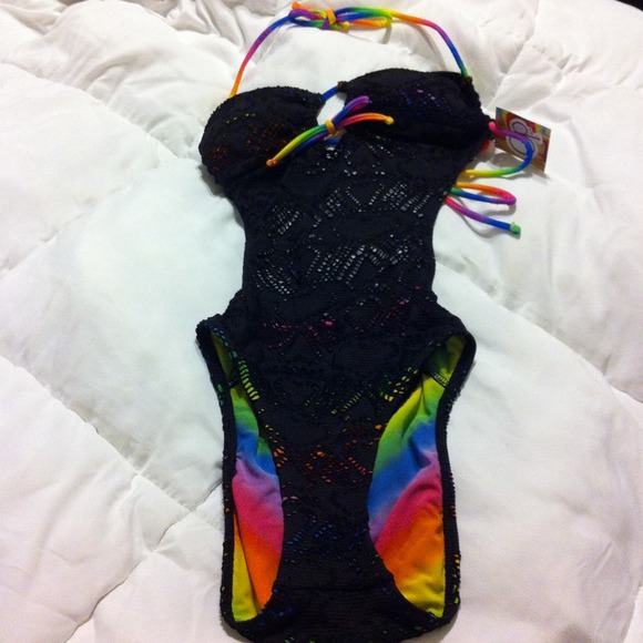 SPRING is coming! Full piece cut out bathing suit