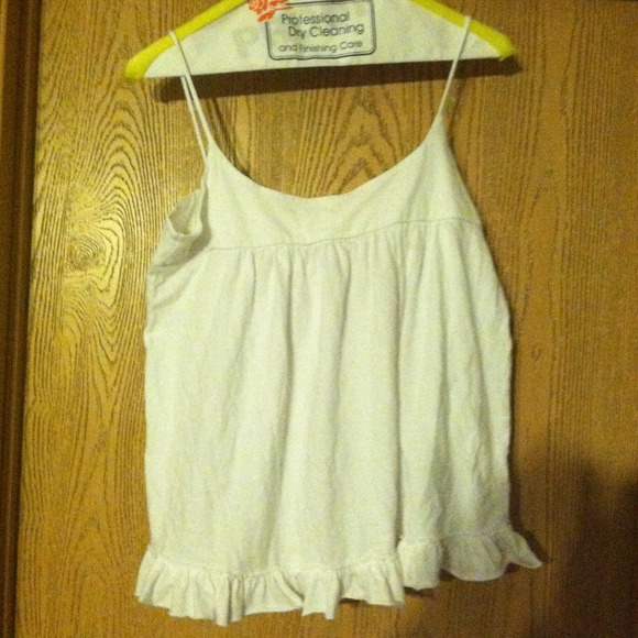 Black & White Keyhole Tank, Size M - Picture 2 of 4