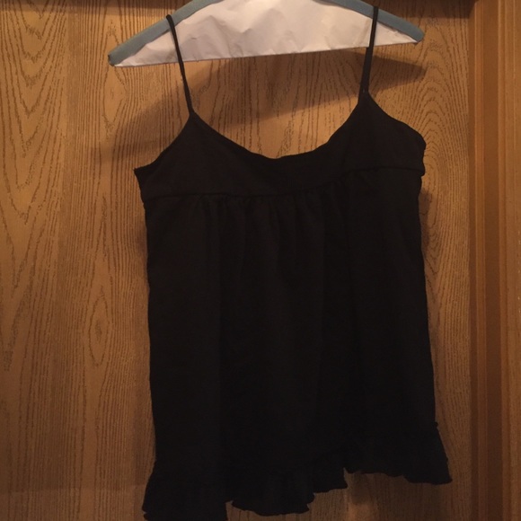 Black & White Keyhole Tank, Size M - Picture 4 of 4