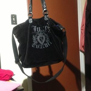Juicy Couture  velour handbag