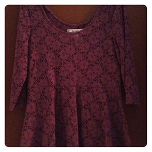 Decree Lace floral blouse