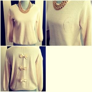 S🚫LD || Bow Sweater
