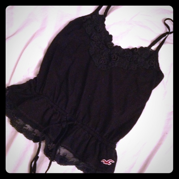 SET OF 2! Crop Top and Hollister!