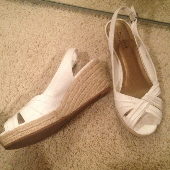 Perfect Summer White Wedges