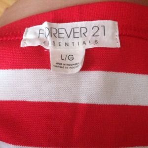 High waisted stripped skirt