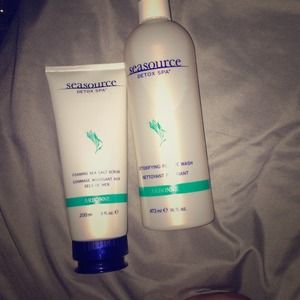 Arbonne detoxifying rescue wash&foaming sea salt