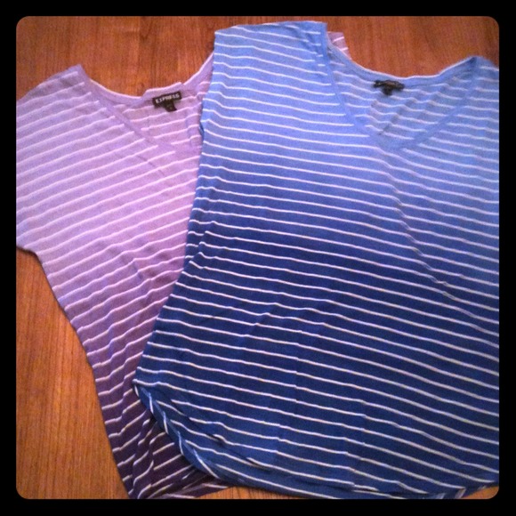 ***Bundle traded***Bundle ombré shirts