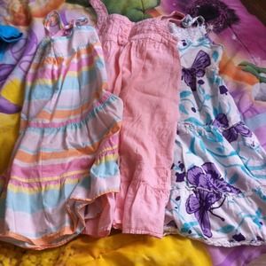 Girl sun dress size  5-7 yr