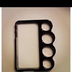 Iphone 4/4s Case - Black & Silver