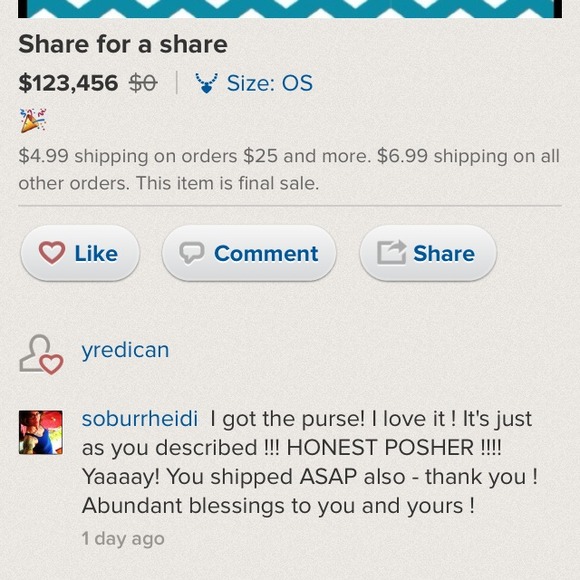 I love happy poshers!!