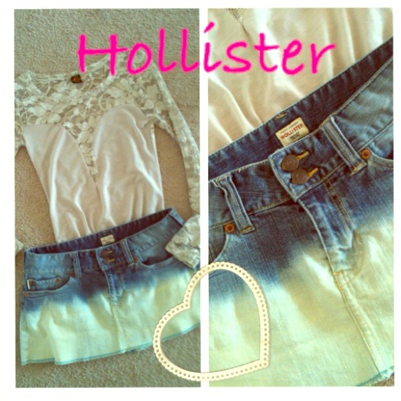 ❤Cute Hollister ombré skirt❤