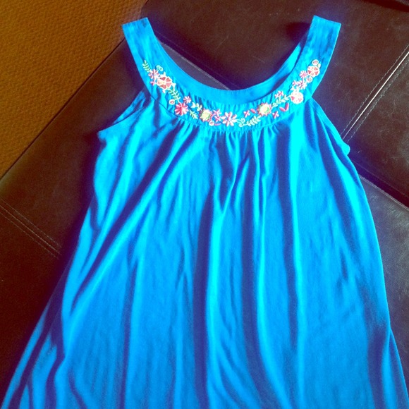 NWOT Vibrant blue sundress
