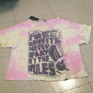 Tie dye crop top