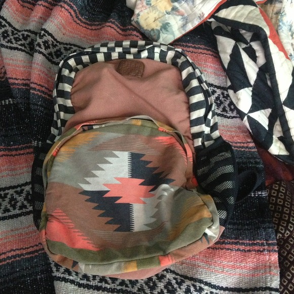 Tribal soft canvas back pack