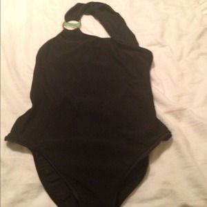 One shoulder bathing suit