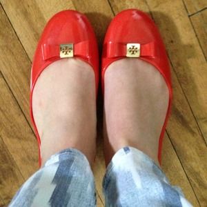 Tory Burch Jelly Bow Ballet Flat