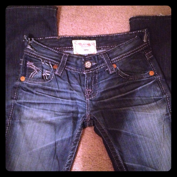SOLD---Big star by buckle jeans size 25 long