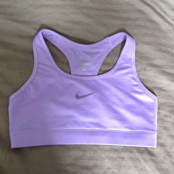 Nike lavender purple sports bra