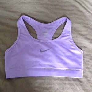 Nike lavender purple sports bra
