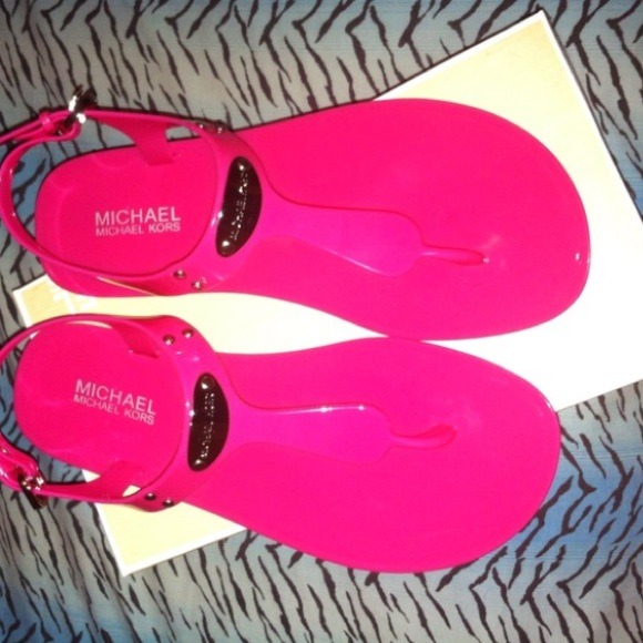 MICHAEL Michael Kors Jelly Flat Thong Sandals