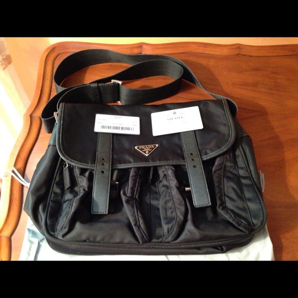 ******SOLD********Authentic PRADA messenger bag.